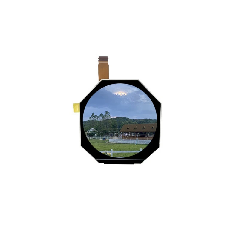 350 밝기 차량 및 휴대용 터미널, 산업용 원형 IPS LCD 스크린, MIPI 인터페이스, 2.47 인치, 480x480 원형 IPS LCD 디스플레이