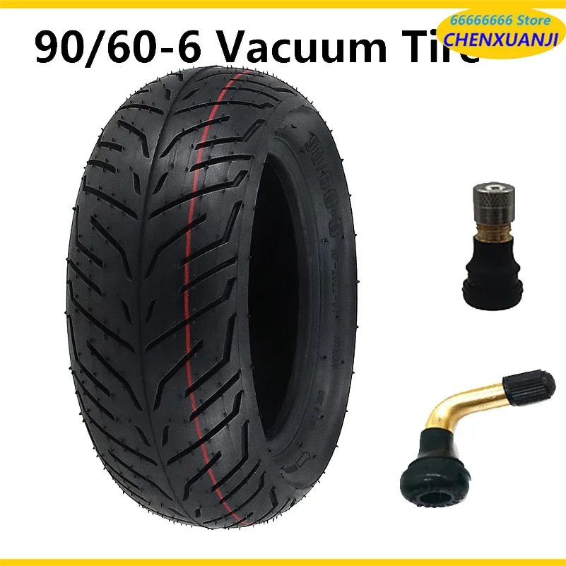 Fast Delivery 10 Inch Electric Scooter Accessories 90/60-6 Rubber Tubeless for Other Motorcycle Accessories