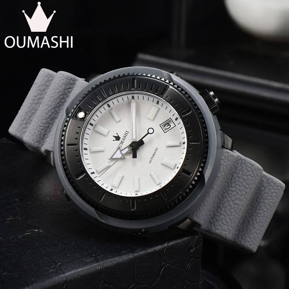 OUMASHI-GS Series Men\'s Watch Men\'s Luxury Automatic Watch NH watch 35 Stainless Steel Waterproof Watch Top Sapphire Watch