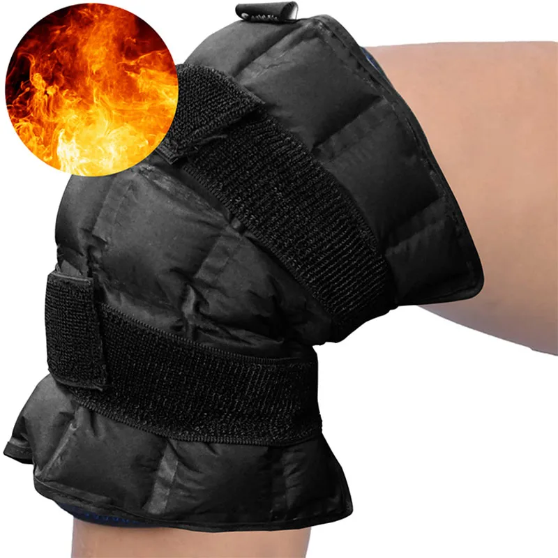 1 multi-cell black self-absorbent multi-functional hot compress ice pack Heating ice pack physiotherapy pain relief knee pads