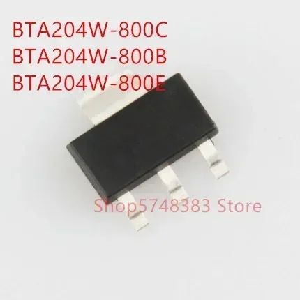 

10 шт. BTA204W-800C BTA204W-800B BTA204W-800E SOT-223