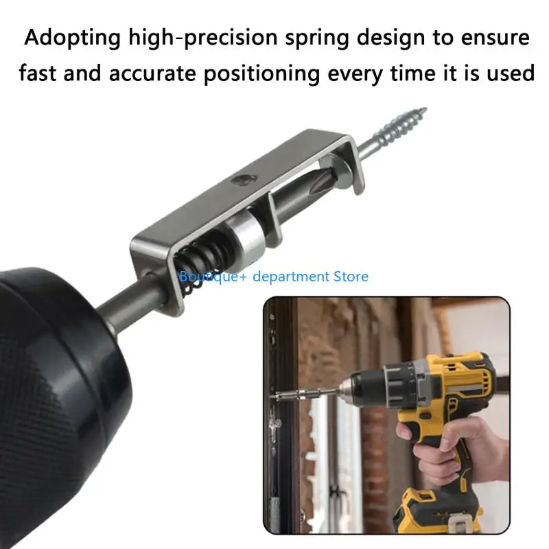 E1PD Spring Assisted Alignment Tool With Nonslip Grip Weather Resistant Body Perfect For Detailed Carpentry Metal Fabrication