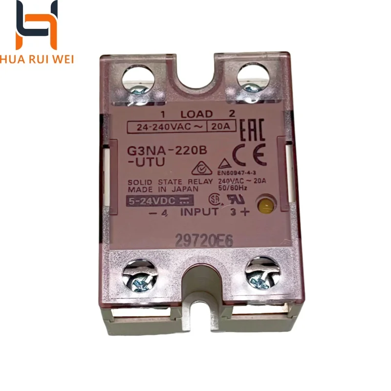 

2026 New Original G3NA-220B-UTU DC5-24V G3NA-220B-UTU AC200 Relay Plc Programming Controller Industrial Automation Controller St
