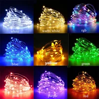 USB Led Fairy Lights Copper Wire String 1/2/3/5/10/20M 200LED Holiday Lamp Garland For Christmas Tree Wedding Party Decoration 6