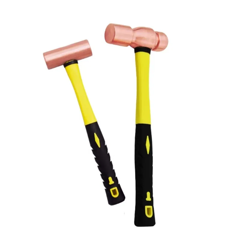 Copper Hammer Multifunction Explosion-proof Hammers Professional Carpentry Ball-peen Hammer Outdoors Hardware Manual Tools