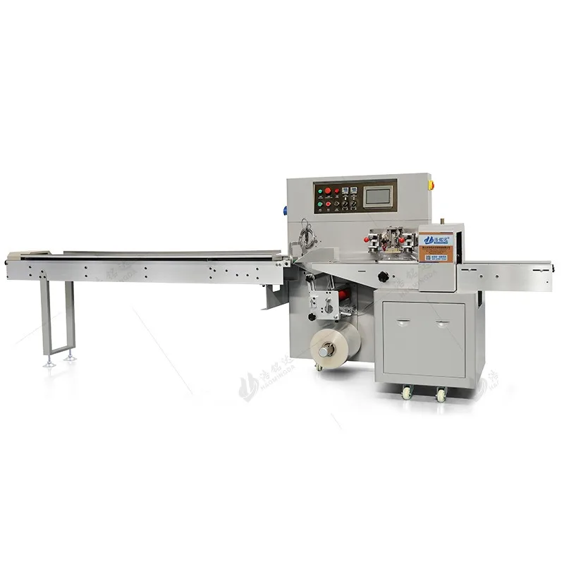 Chocolate packaging machine, fudge milk candy nougat automatic bagging machine