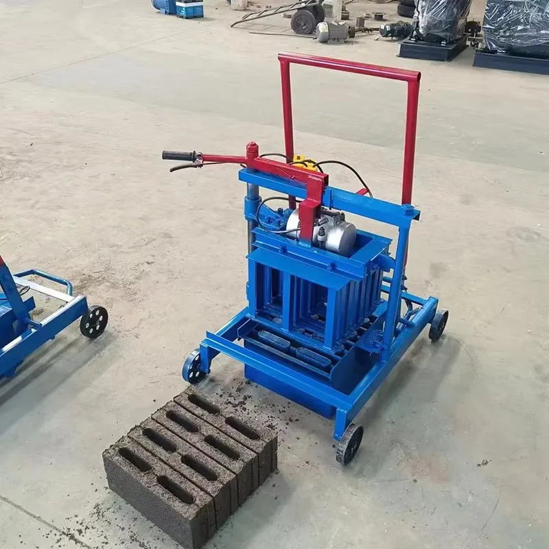 YIPU2-45 Interlock Block Making Machine Full Set Hollow Cement Brick Maker with Core Motor and PLC Components From China