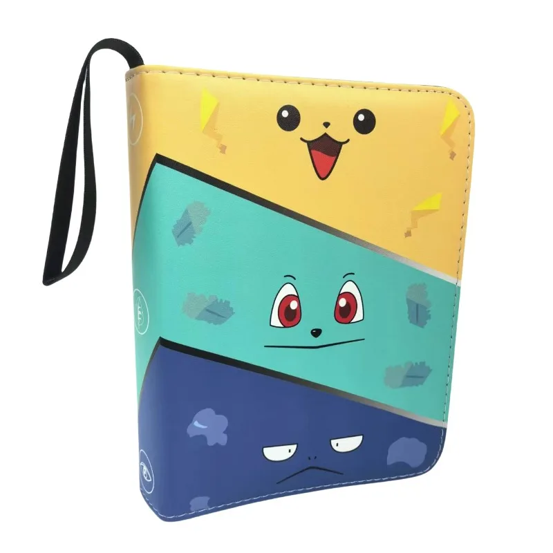 حقيبة مجموعة بطاقات جديدة مكونة من 320 قطعة لتخزين بطاقات الجيب مجموعة بطاقات المعركة الكلاسيكية ألبوم صور مخصص هدايا عيد الميلاد