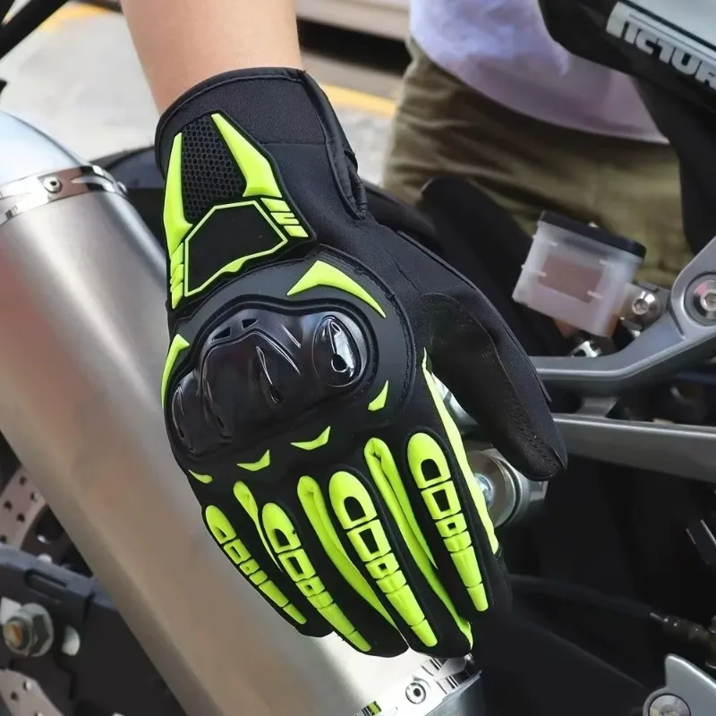  Winter Autumn Men Women Waterproof Touch Screen Anti-fall Motorcycle Gloves, Moto Motocross Biker Glove Guantes