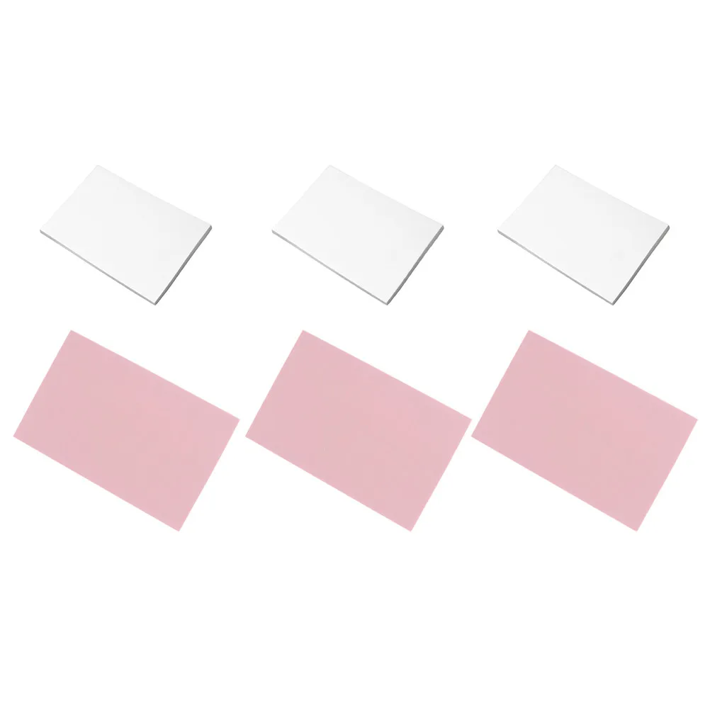6Pcs Professional Grade Tpr Rubber Carving Blocks Set for DIY Rubber Stamps Creative Crafting Material Enhances Focus and