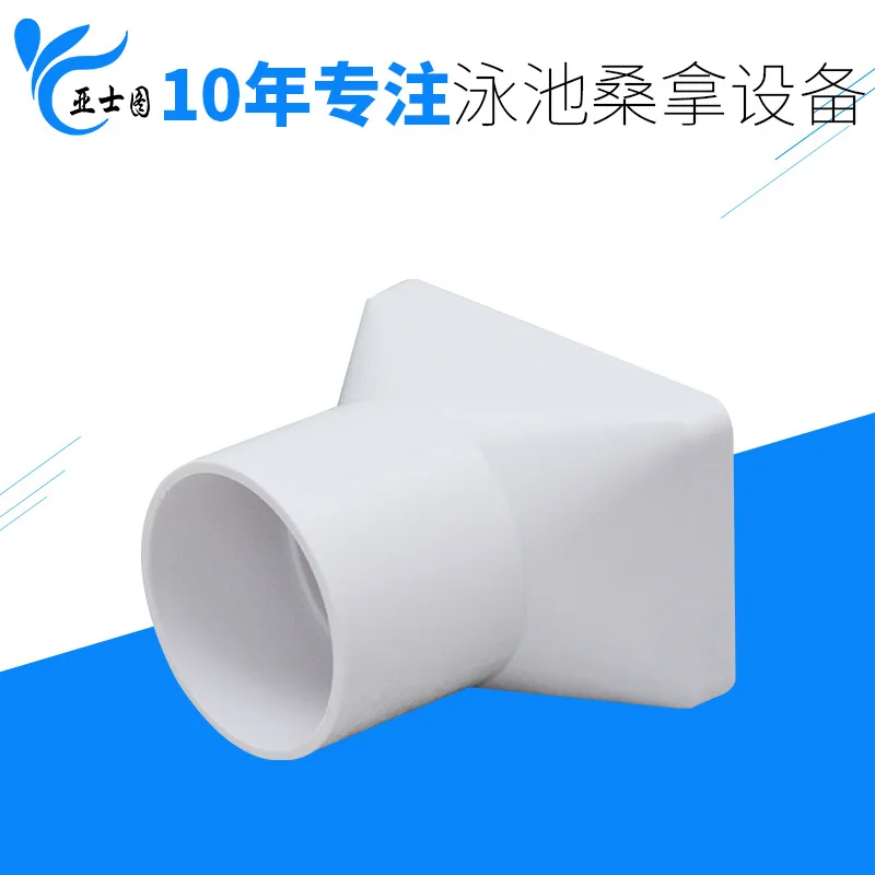 Swimming Pool Round Main Drain Bottom Drain PVC Filter Suction Outlet with Stainless Steel Spray Plate for Pool Engineering