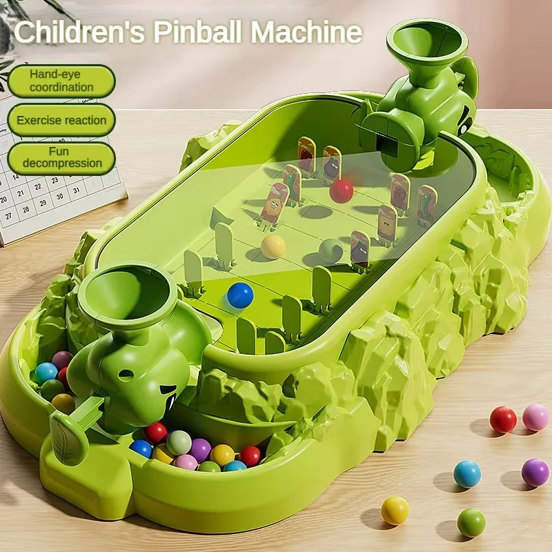 Giocattolo educativo interattivo a forma di macchina da gioco in marmo per bambini, utilizzando verdure e frutta, aiutano con coordin