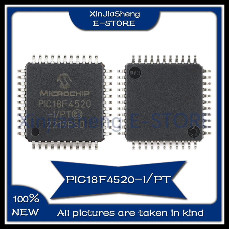 

PIC18F4520-I/PT TQFP-44 PIC18F4520 18F4520-I/PT 18F4520 8-bit microcontroller New Original IC Chip In Stock