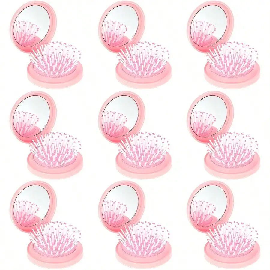 

1pc Oval Massage Air Cushion Comb, Plastic Material, Easily Detangles Hair, Suitable For Blow Drying And Straightening, Air Cushion Brush For All Hair Types Including Thick/Curly/Thin/Long/Short, Dry And Wet Use, Unisex. This Comb Is A Must-Have Hair Styl
