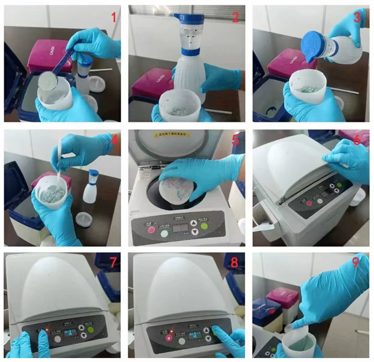 خلاط الانطباع الجينيات الأوتوماتيكي للأسنان، خلاط التحريك عالي السرعة، آلة الانطباع، أدوات مختبر الأسنان