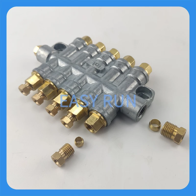 Distributeur d'huile volumétrique Distributeur quantitatif à 5 trous