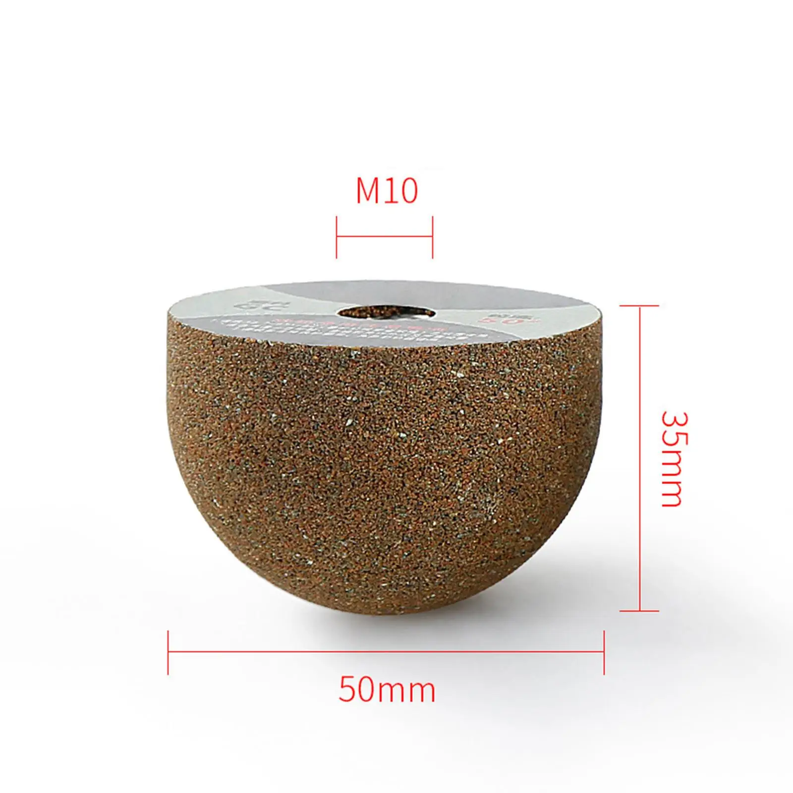 Rotary Grinding Tool Emery Stone Wheel Mushroom Head Accessory for Angle Grinder Inner Arc Polishing Stonework