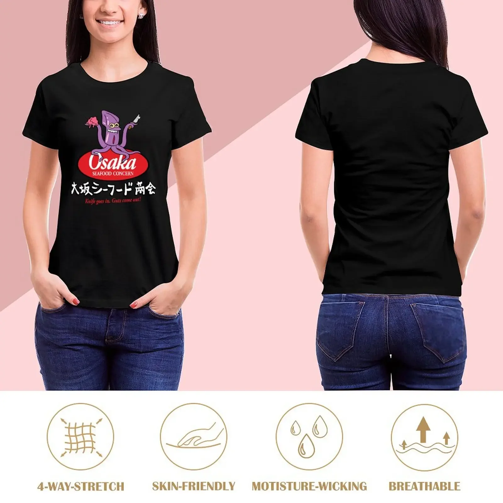 Osaka Seafood Concern T-Shirt customs customizeds oversized new edition Women t-shirts