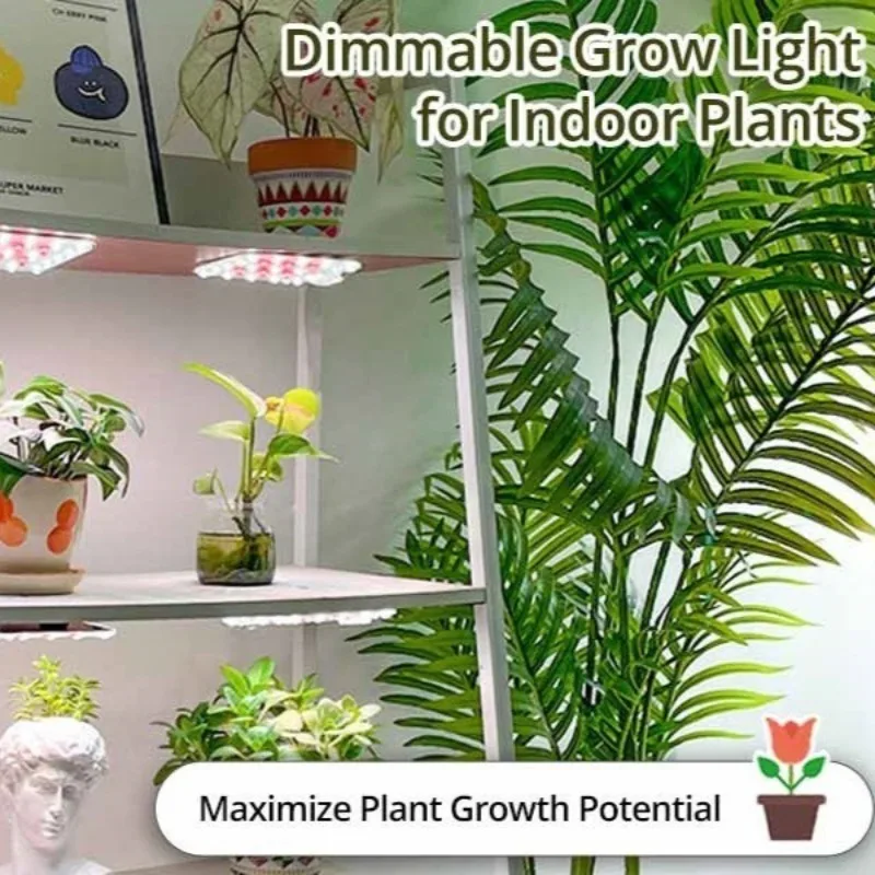 Aluminium LED Growing Lamps Tricolor Dimmable Grow Light Waterproof Greenhouse Growbox Phyto Lamp Full Spectrum Plant Lights