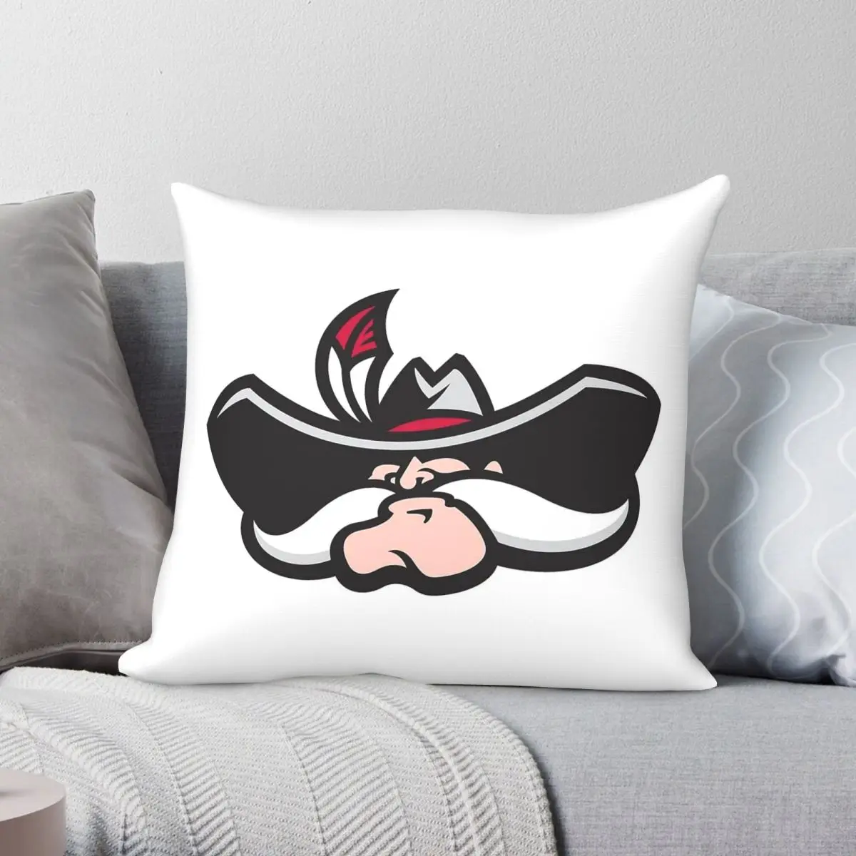 University Of Nevada Las Vegas Square Pillowcase Polyester Linen Velvet Creative Zip Decor Throw Pillow Case Bed Cushion Cover