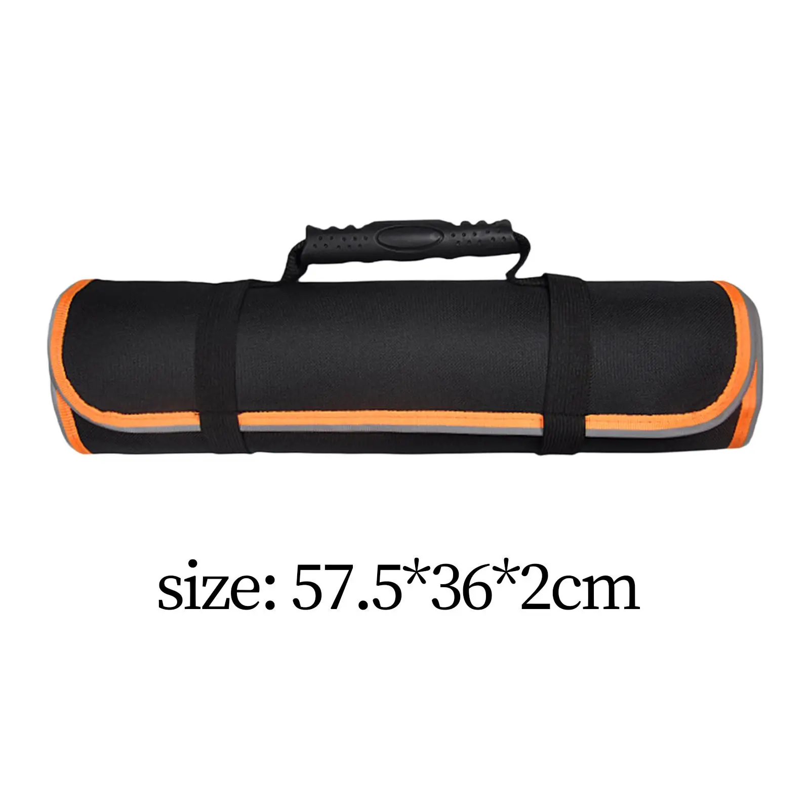 Borsa Organizer per riporre gli attrezzi arrotolabile con bordo riflettente per meccanico