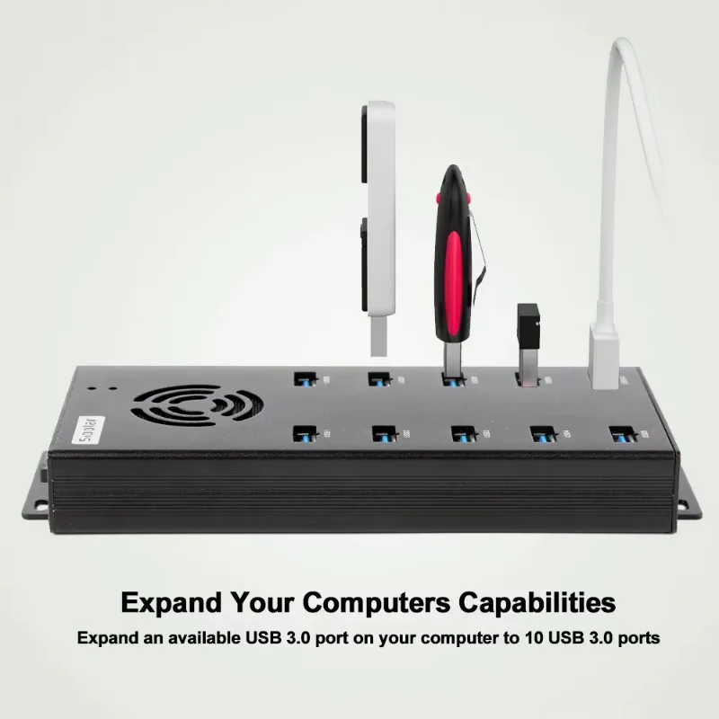 A-423  USB 3.0 Hub Splitter High Speed 4/7/8/10/20/30 Port All in One for PC  Phone Computer Accessories