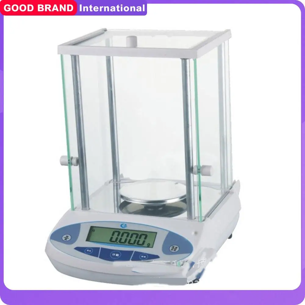 Glass windshield 200 x 0.001g Lab Analytical Digital Balance Scale Jewellery Electronics said ,with LCD display weight sensor