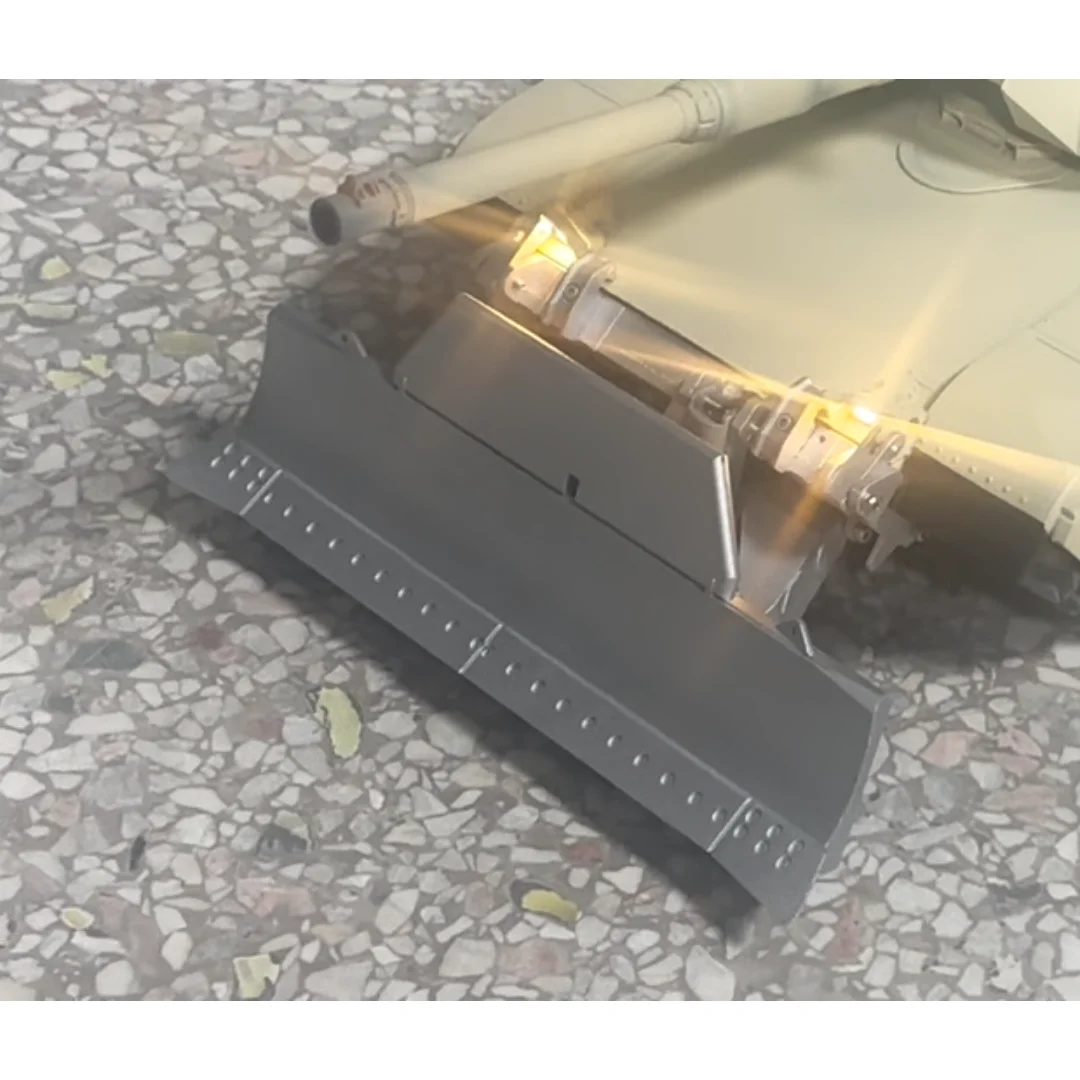 1/16 헨롱 원격 제어 군용 탱크 아브람스 M1A2 3918 TK16 메인보드 모델 업그레이드 부품용 전기 금속 블레이드