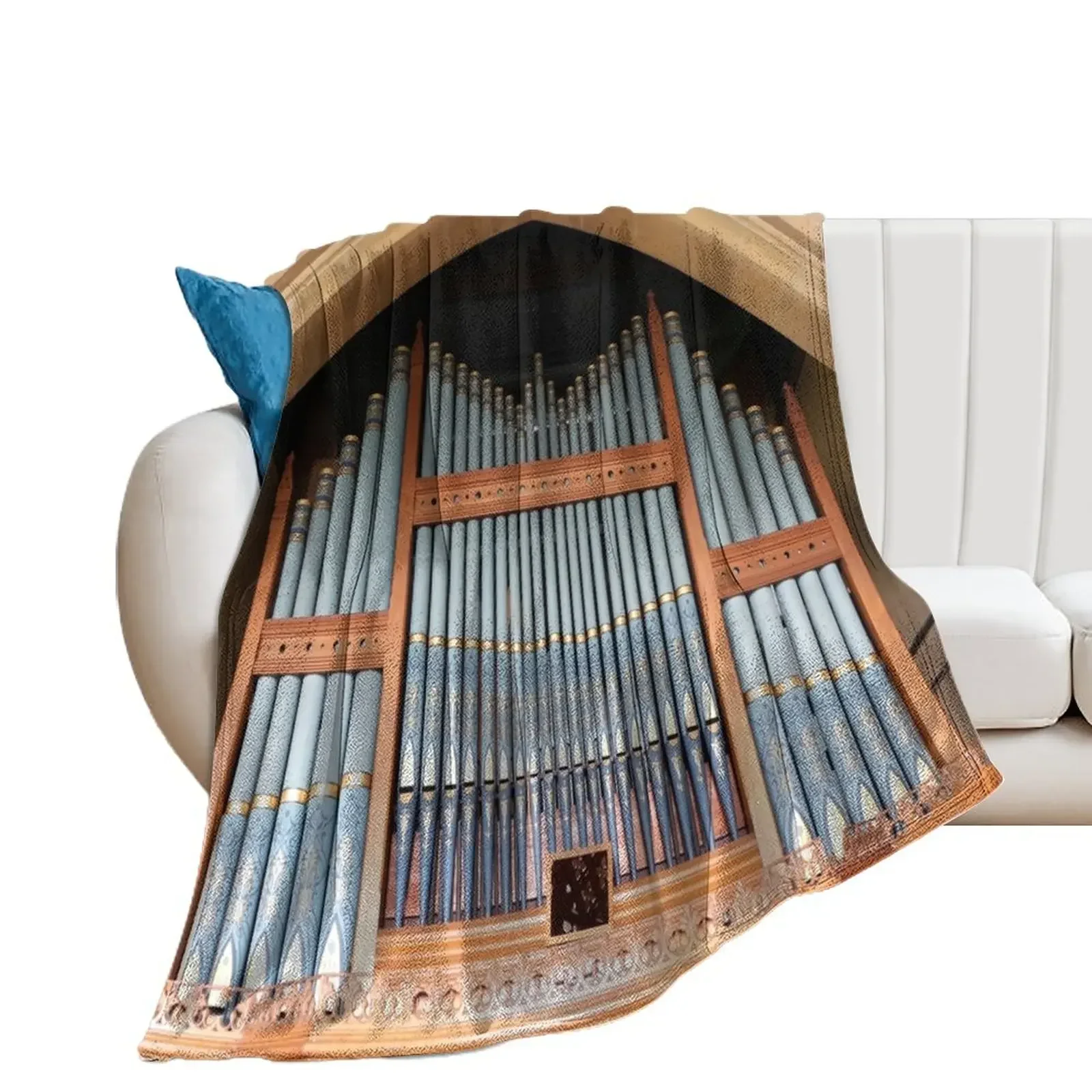 

Pipe Organ Throw Blanket valentine gift ideas Bed Blankets