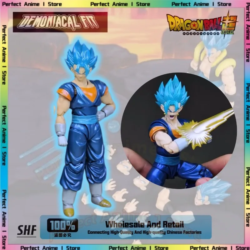

24-часовая доставка Demoniacal Fit Hero Waltz Super Sailor Blue Gogeta SHF Фигурка Подарочная коллекция