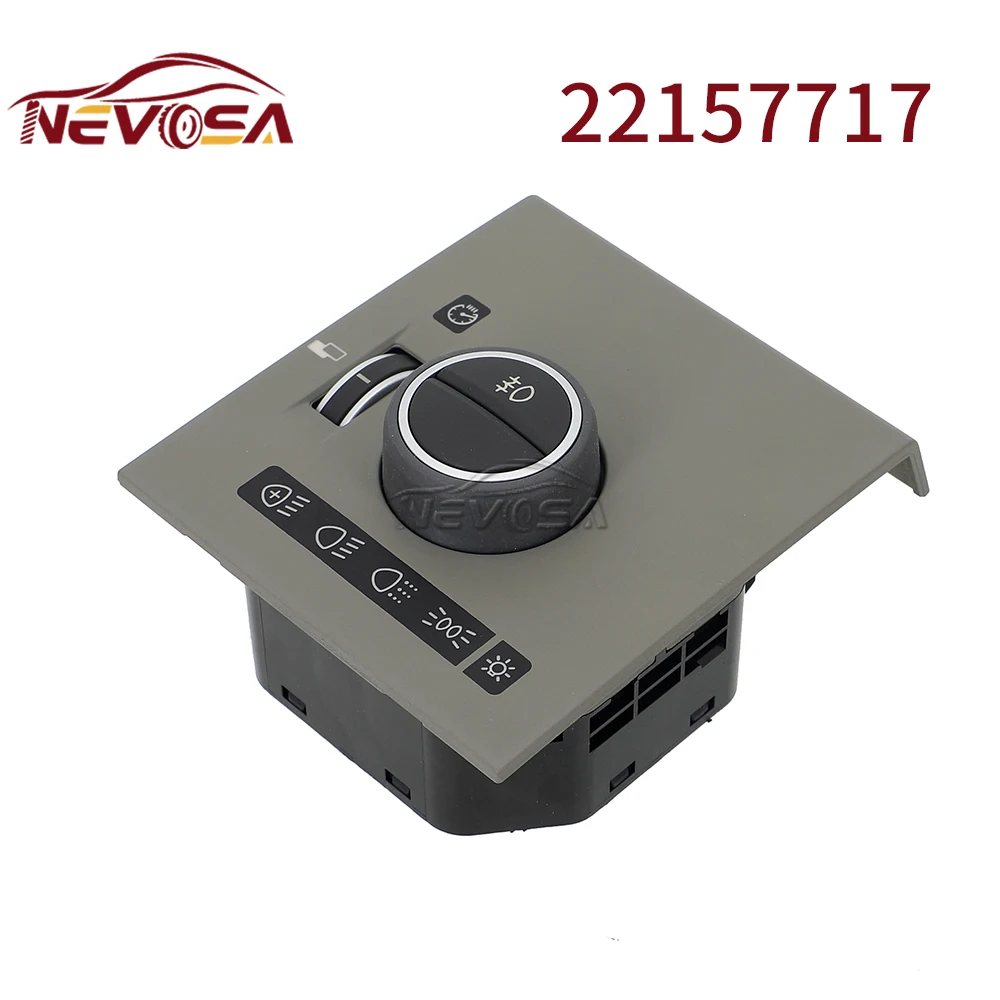 NEVOSA 22157717 Truck ELectrical Head Lamp Headlights Switch Fog Light Switch Spare Parts Panel