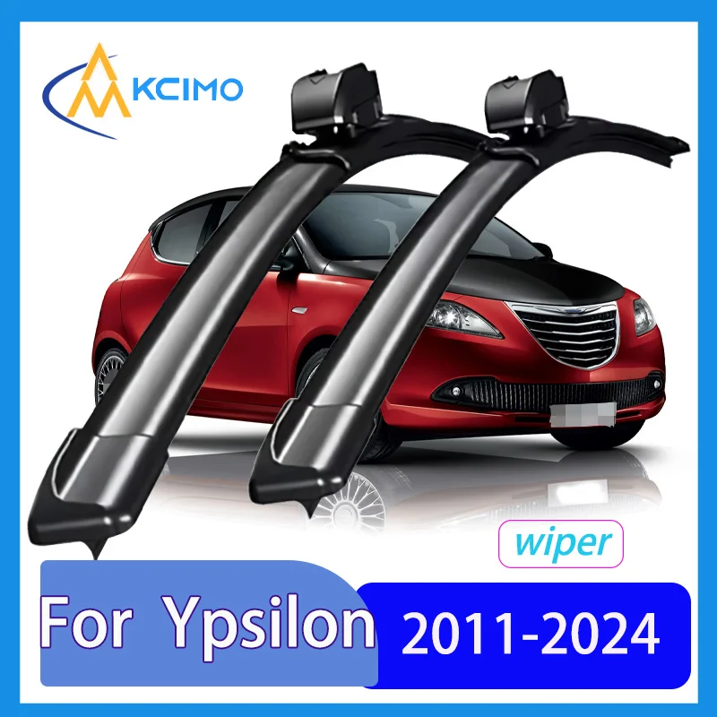 

Quiet Beam Wiper Blades 2pcs Windscreen Window Car Accessories For Chrysler Ypsilon 2011-2024 Lancia Ypsilon