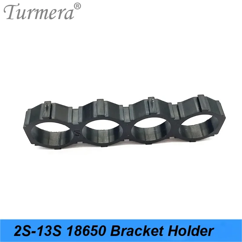 Turmera 10Piece 18650 Lithium Battery Holder Bracket 18650 Spacer Assembly Group Module DIY Battery Box Case Pack Splice Bracket