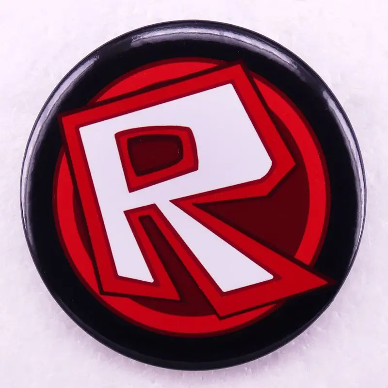 Roblox الإبداعية الكرتون المعادن المينا بروش شارات على ظهره الملابس التلبيب السترات الجينز اكسسوارات مجوهرات الديكور بطاقة