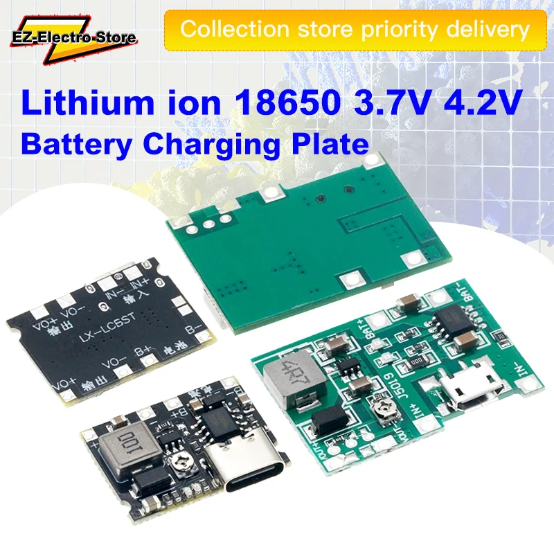 3.7V to 5V/9V multimeter modified 18650 lithium battery charging boost discharge integrated adjustable module 2A