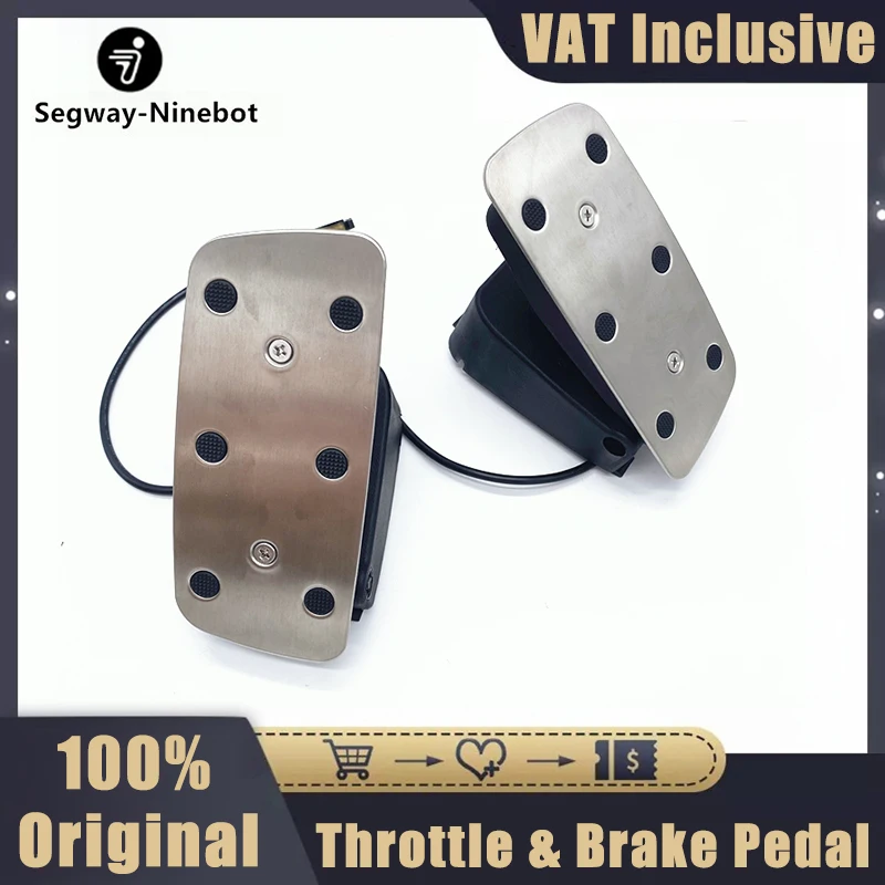 Original Throttle & Brake Pedal for Ninebot Gokart PRO XIAOMI Kart Kit Self Balance Electric Scooter Throttle & Brake Assembly