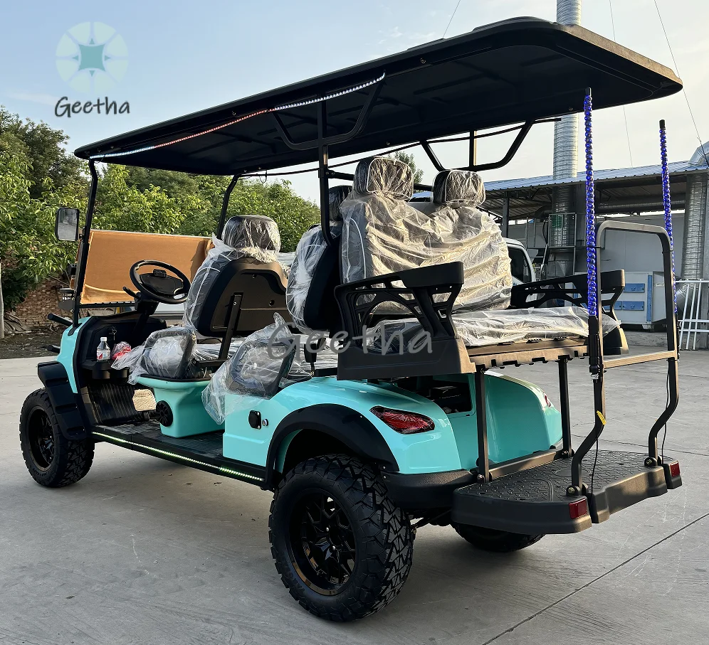 SHUNCHA Gas Powered 6 Passenger Golf Cart With Petrol Engine for Sale/6 Seater Club Car Golf Cart With Gasoline Power