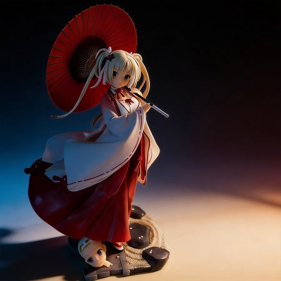 

Anime Senren Banka Asami Naoe, Murasame Figure 27cm Collectible Model Toy Statue Decoration Gift for Fans