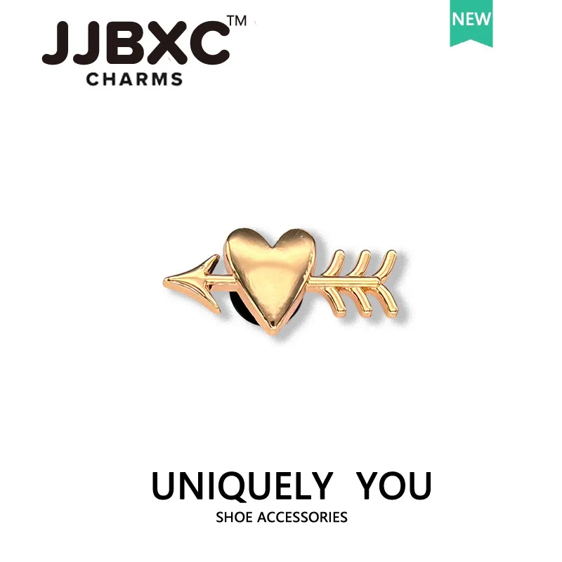 JJBXC CHARM Metal Shoe cross Shoe Accessories Beautiful pearl daisy DIY Fashion Shoe Accessories