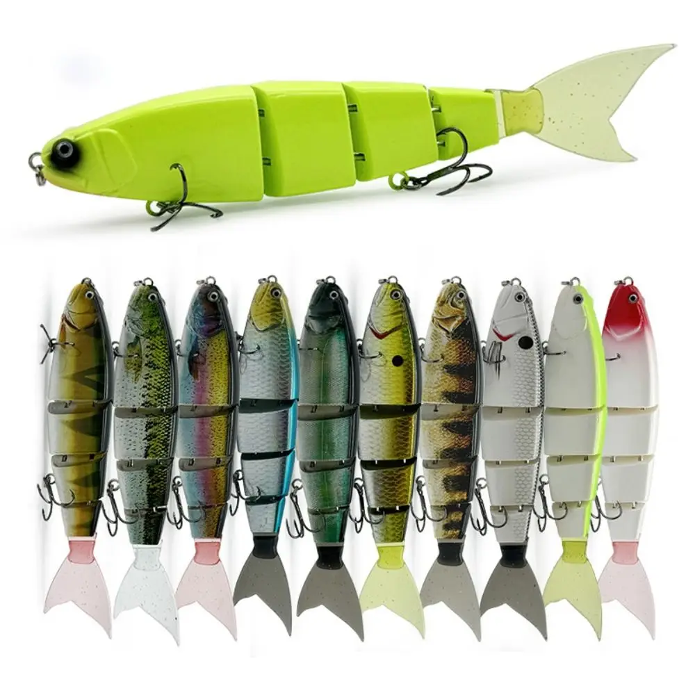 

Jointed Swimbait Fishing Lure 18cm Glide Action Big Hard Baits Predatory Design Floating Design Artificial Bait Trout Fishing