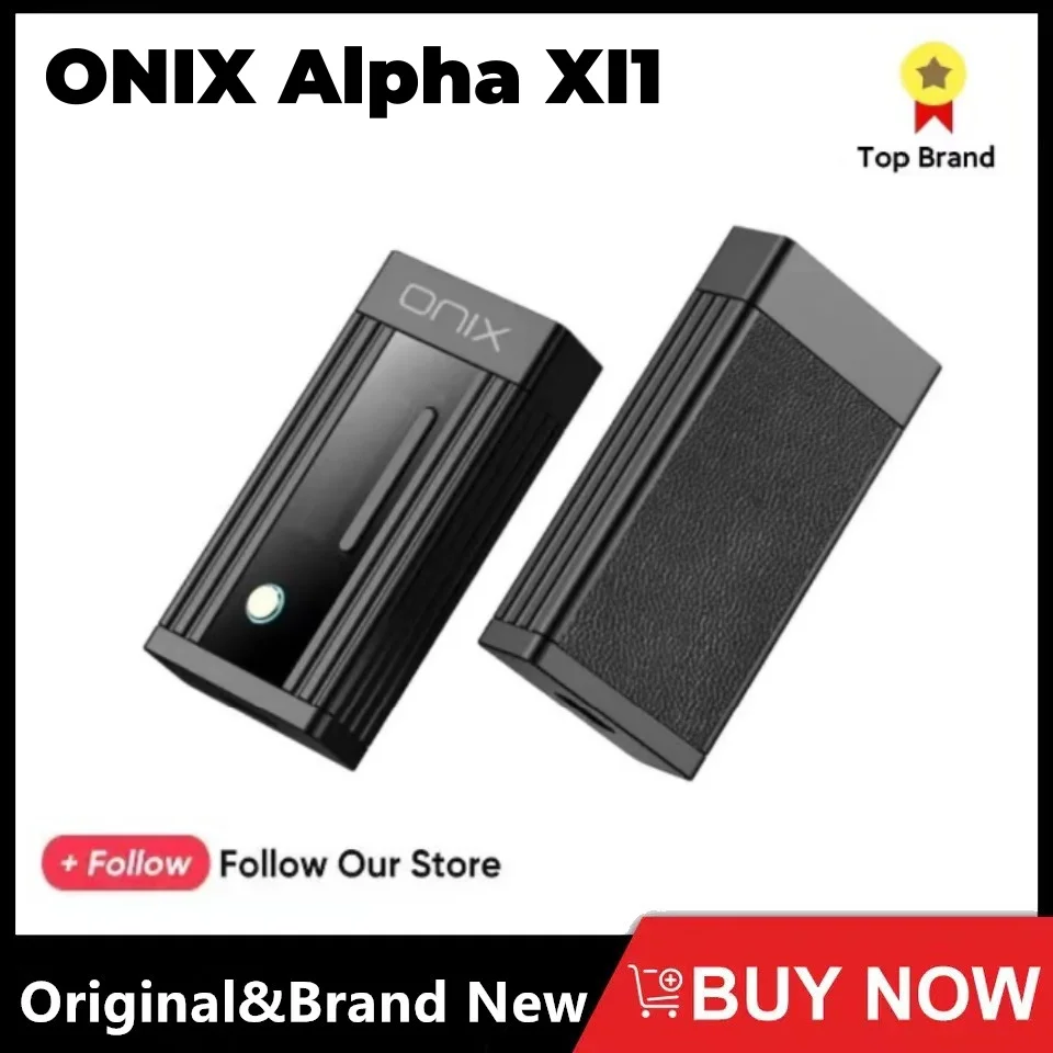 ONIX Alpha XI1 Protable USB DAC AMP Headphone Amplifier 2* CS43198 2* SGM8262-2 chips PCM768 DSD512 3.5mm+4.4mm Output Shanling