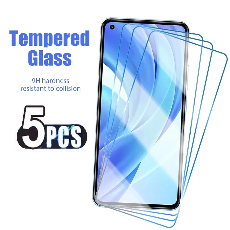 

5Pcs Tempered Glass For Xiaomi Redmi Note 12 11 11S 10 10S 9S 9T 9C 9A 9 8T 8 7 Pro Plus 5G Screen Protector