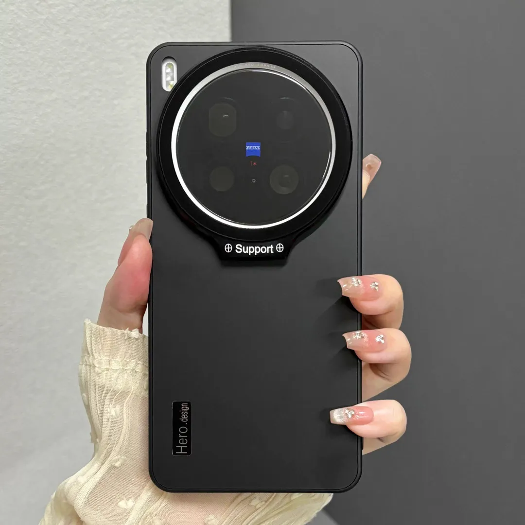 

Чехол для VIVO X300 Ultra, противоударный, матовый, противоскользящий, с защитой объектива, противоударный чехол для телефона VIVO X300Ultra, бампер