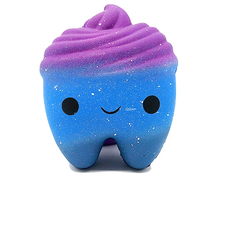 Squishy teeth PU Squishy antistress Toys 점보 부드러운 치아 squishy 천천히 상승 재미 키즈 성인 짜기 장난감