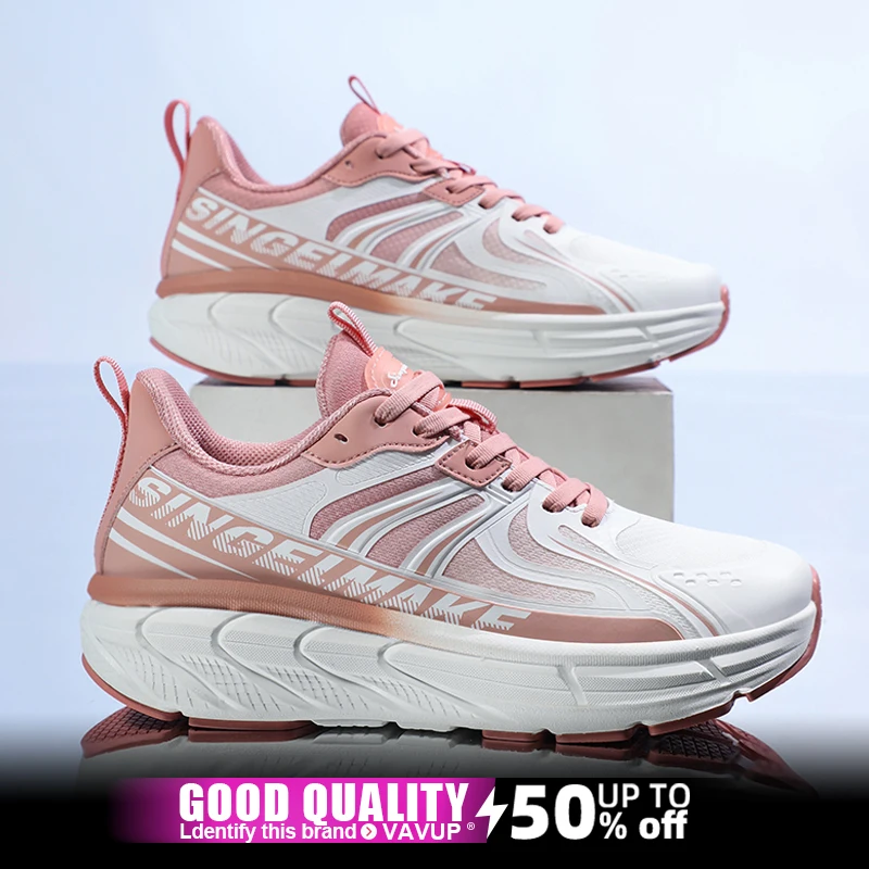 

Sports Men Running Shoes Carbon Board Speciality Marathon Breathable Lightweight Women's Comfortable Athletic Nonskid Sneakers