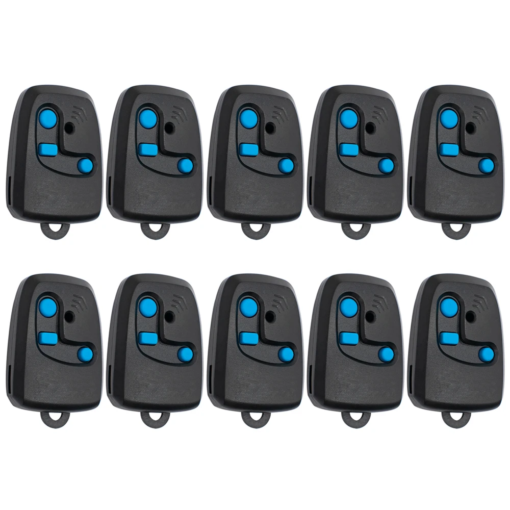 

10pcs PECCININ TX 3C Remote Control 433.92MHz Rolling Code 3 Buttons Electronic Gate Control Garage Door Opener Transmitter