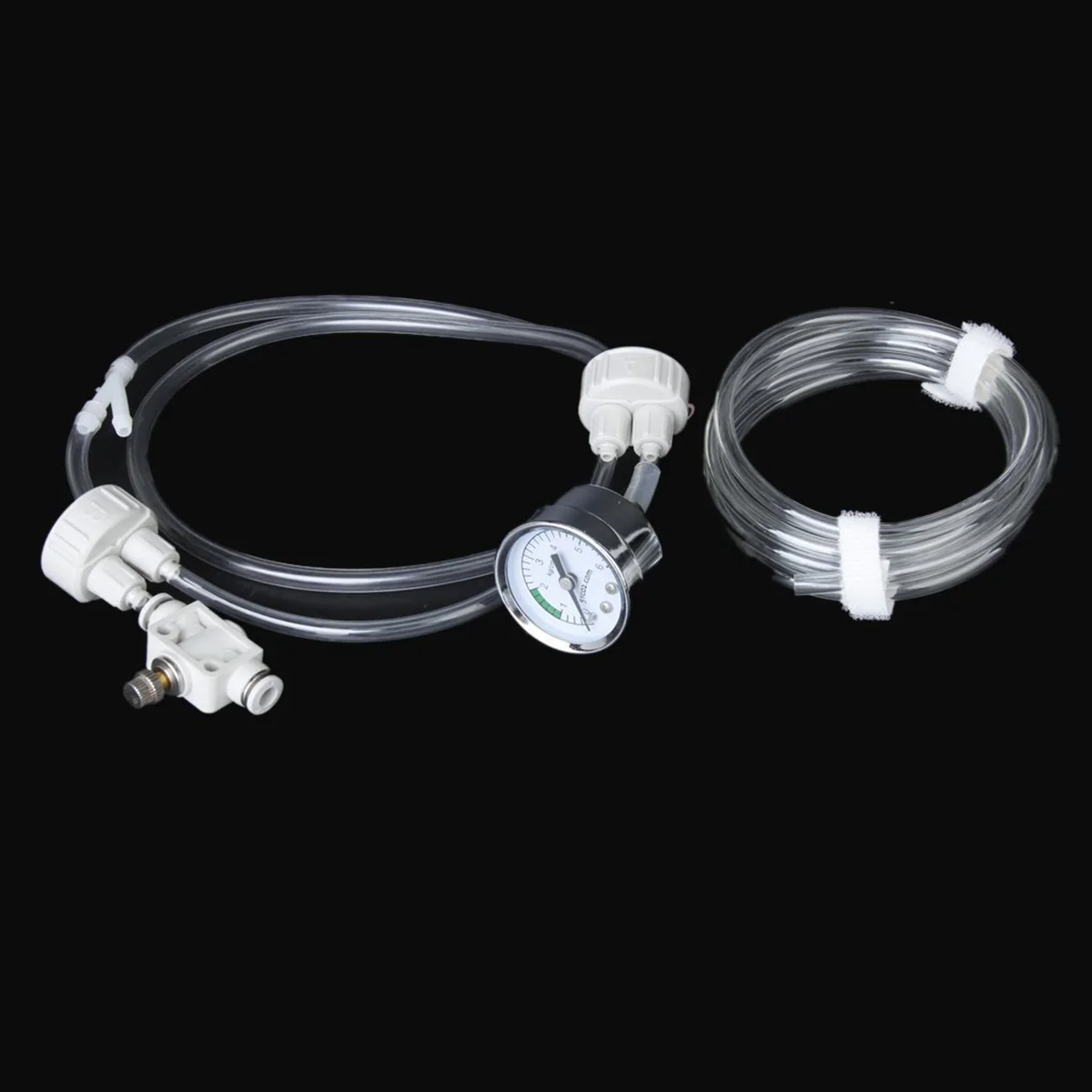 

Aquarium Planted Tank Diy Co2 System Kit D201 Generator Plastic Metal Bottle For Co2 Accessories Clear Pressure Gauge Air Pipe