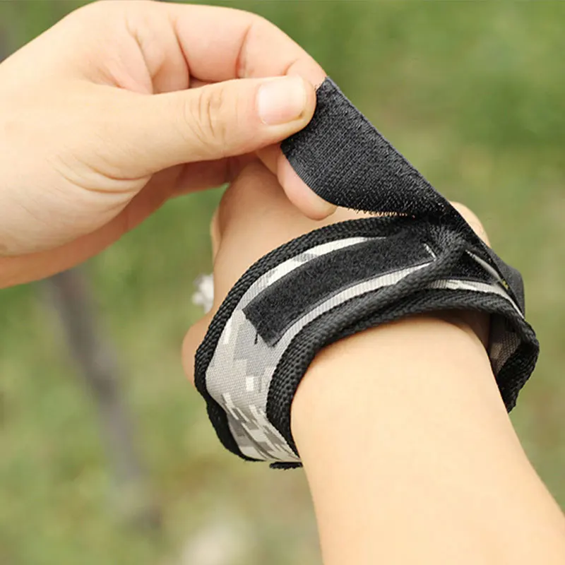 Pied à coulisse pour tir à l'arc, aide à la libération pour arc à poulies, sangle de tir Pro, déclencheur de flèche, bracelet