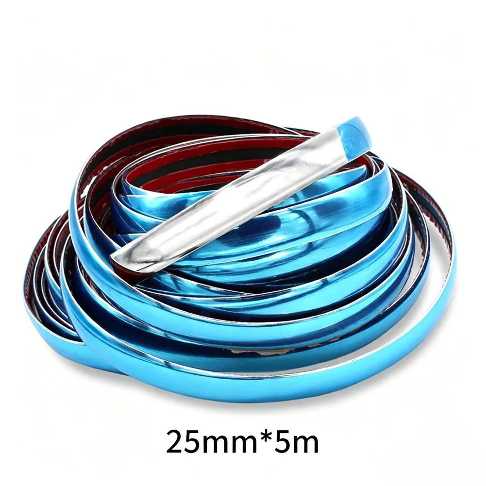 Chrome Car Window Trim Vehicle Body Accent Chrome Window Trim High Gloss Finish Flexible Fitting Design Long Lasting Durability