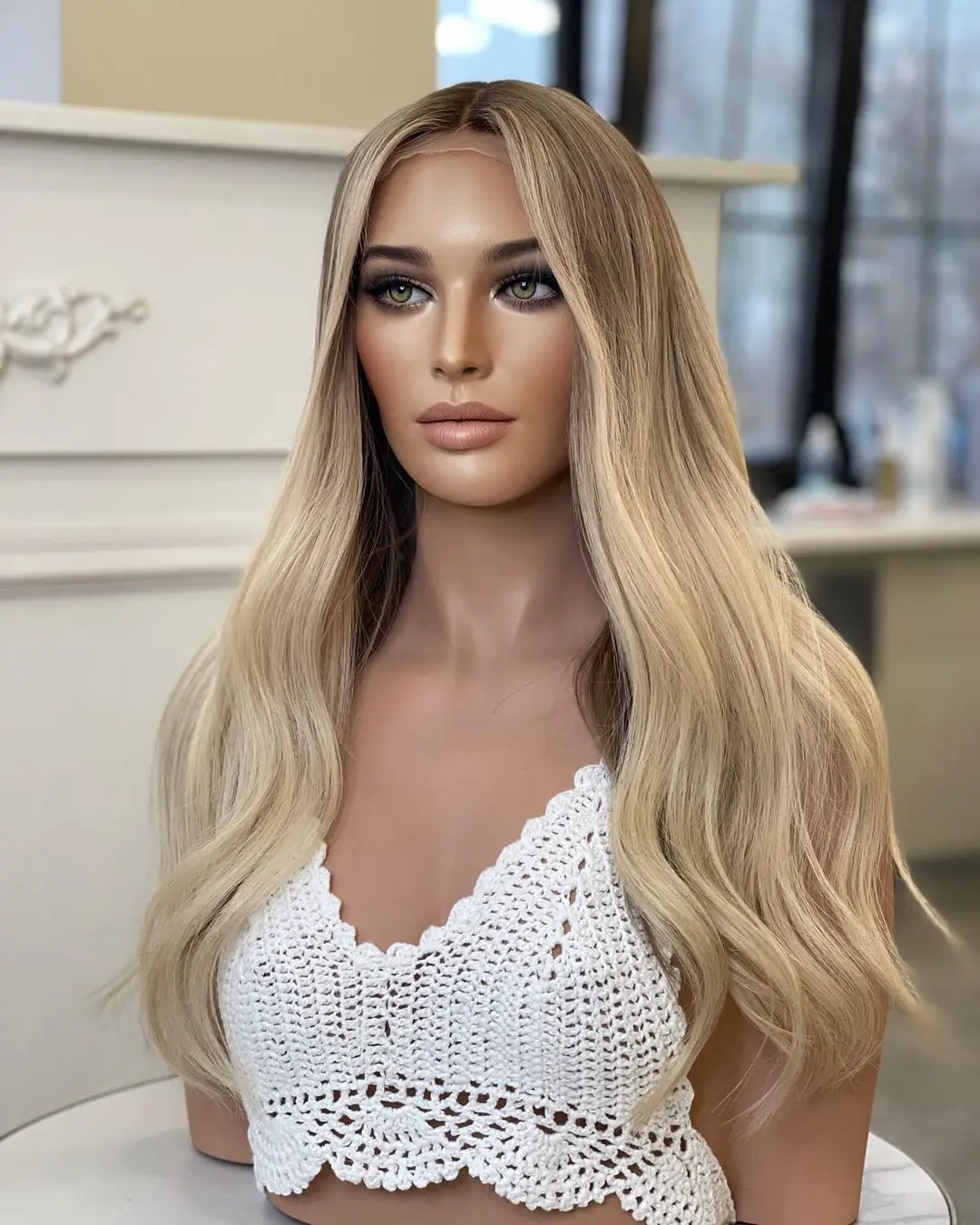 

Highlight Wig Human Hair Ombre Black Blonde Body Wave Lace Front Wig Brazilian 13x4 Lace Frontal Huamn Hair Wigs For Women